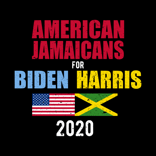 American Jamaicans For Biden Harris 2020 by KawaiinDoodle