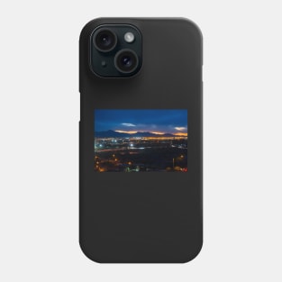 The Sunset from Papago Park Phoenix Arizona AZ Phone Case