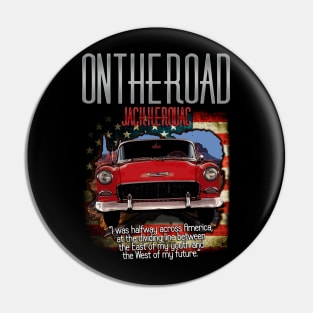 Jack Kerouac On The Road Design Pin