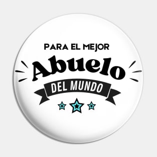 Para el mejor Abuelo del mundo. Idea de regalo para papá en su día. Día del Padre Pin