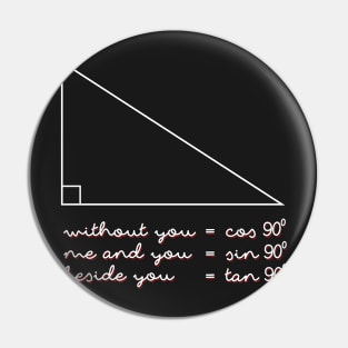 Math and Love 1 Pin