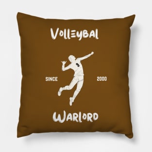 Volleyball Warlord Pillow