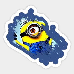 Gru meme Sticker for Sale by Eddlela