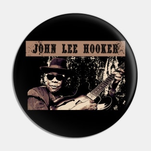 John Lee Hooker Pin