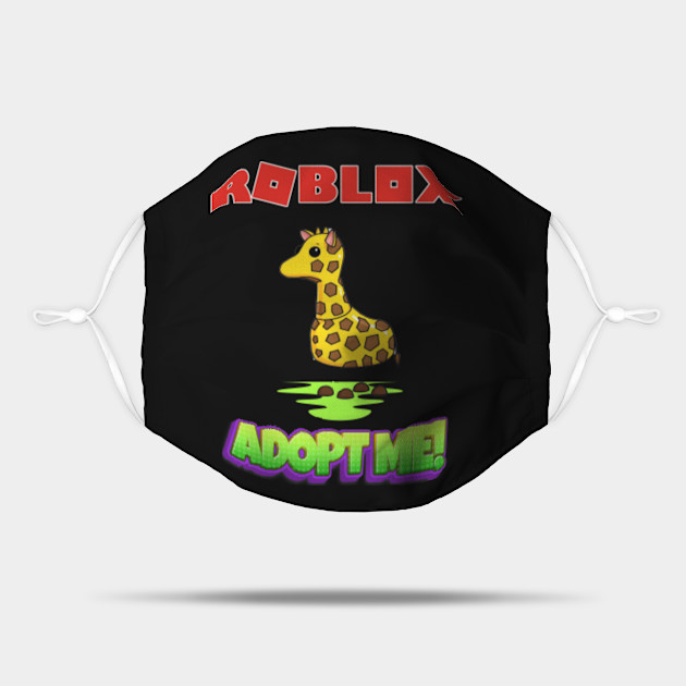 Roblox Adopt Me Giraffe Roblox Mask Teepublic - roblox adopt me pet giraffe