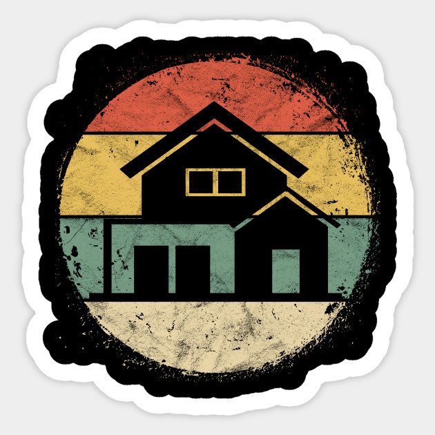 Circular Retro Realtor Gift Rent Broker Real Estate Agent