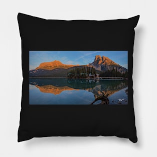 Emerald Lake Lodge Pillow