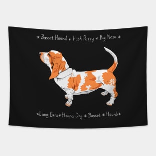 dog Basset Hound Tapestry