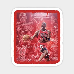 BASKETBALLART - JORDAN HISTORY Magnet