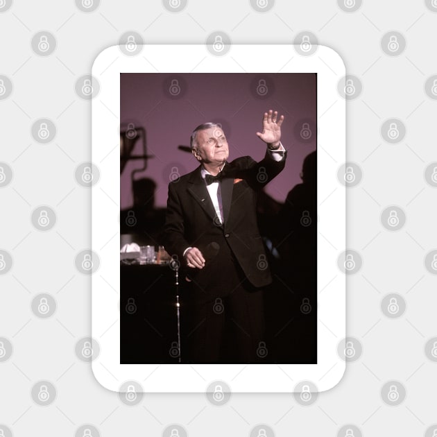 Frank Sinatra Photograph Magnet by Concert Photos