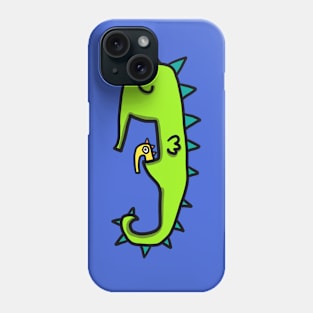 seahorse with baby Phone Case