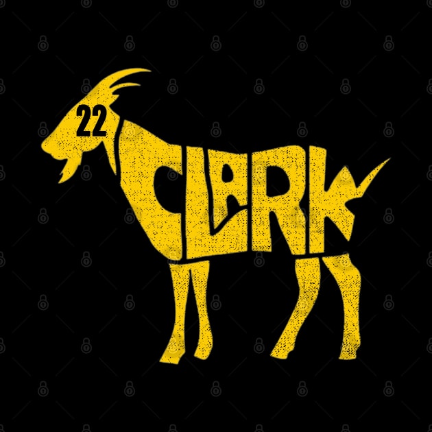 Caitlin Clark 22 Goat - Vintage by Quikerart