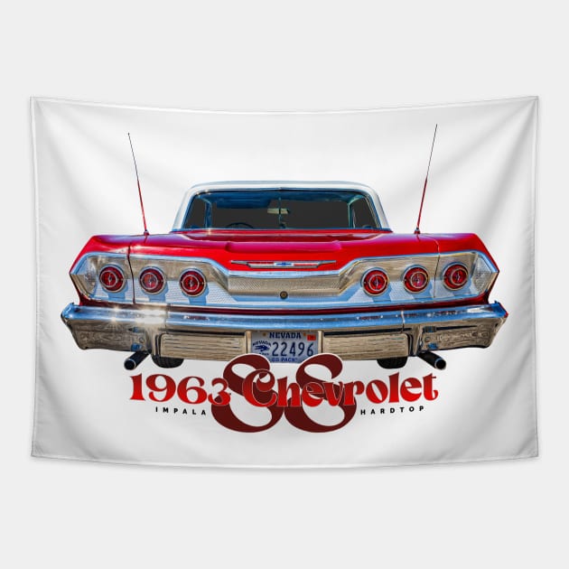 1963 Chevrolet Impala SS Hardtop Coupe Tapestry by Gestalt Imagery