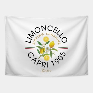 Limoncello Capri Italy Tapestry