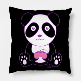 Gaming Panda With Controlle Pillow
