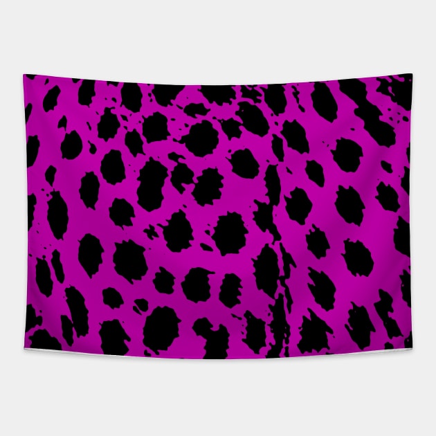 Cheetah Hot Pink Tapestry by BlakCircleGirl