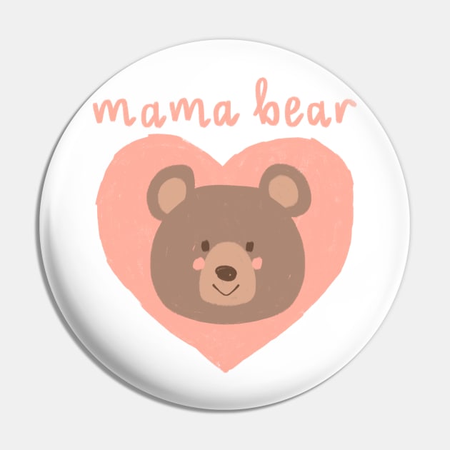 Mother’s Day Mama Bear Pin by MissCassieBee