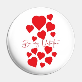 Be my Valentine Pin