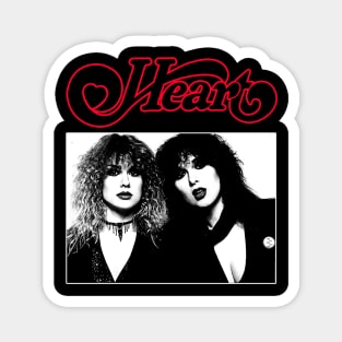 Heart Band ~~ Vintage 90s Retro Magnet