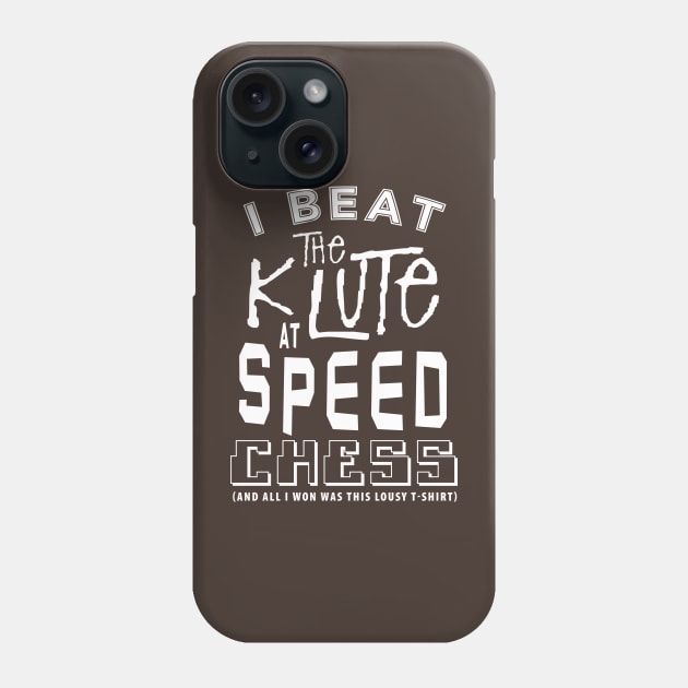 Blake's 7 -  The Klute Phone Case by GaudaPrime31