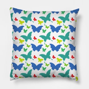 Butterfly Colourful Pattern Pillow