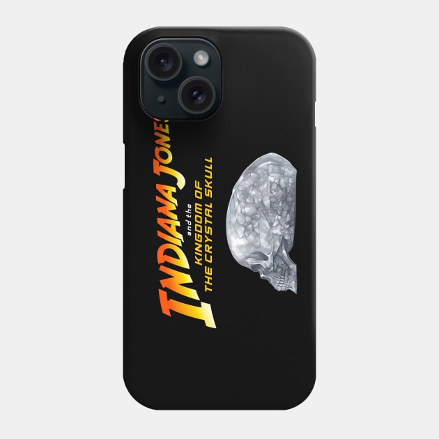 Indiana Jones - Crystal Skull Phone Case by Buff Geeks Art