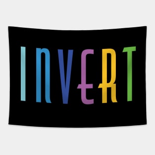 Inverted Rainbow Colors for Gay Invert Tapestry