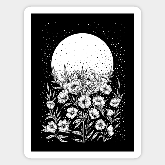 Moon Greeting - Moon - Sticker