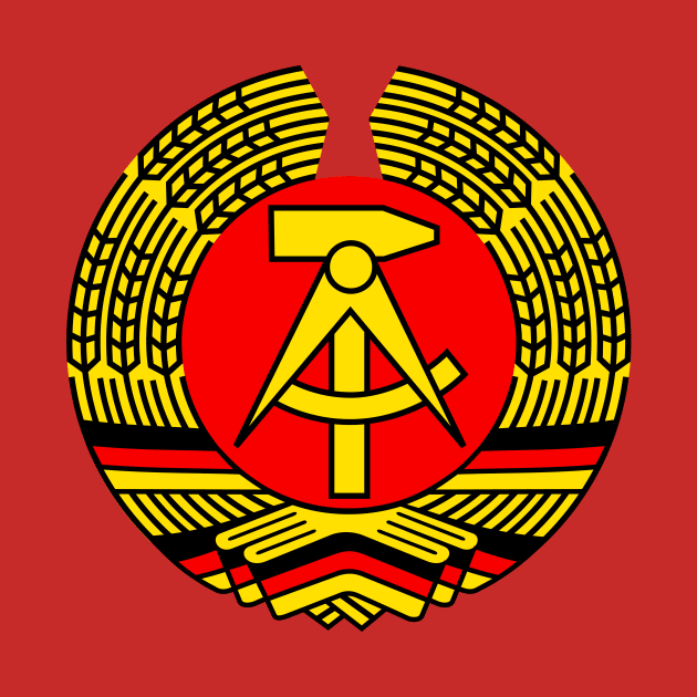 GDR coat of arms (stylized) by GetThatCar