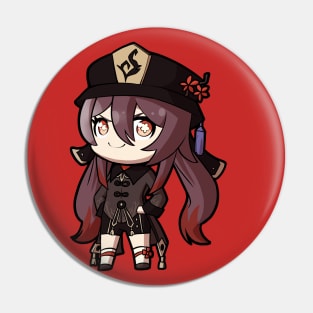 Chibi Hu Tao - Genshin Impact Pin