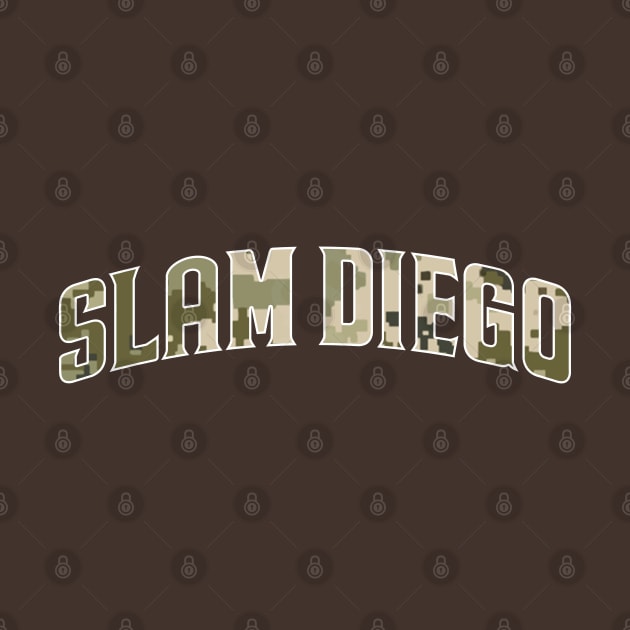 slam diego curve path green army pattern by rsclvisual