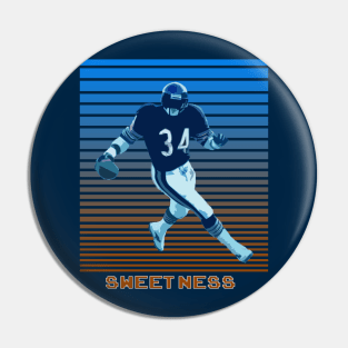 Walter Payton Sweetness Pin