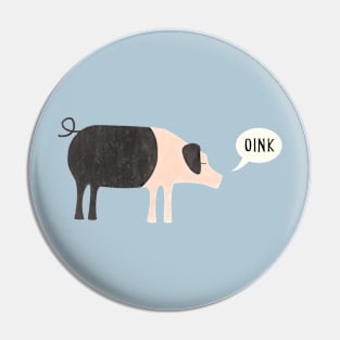 Oink Said the Pig Pin