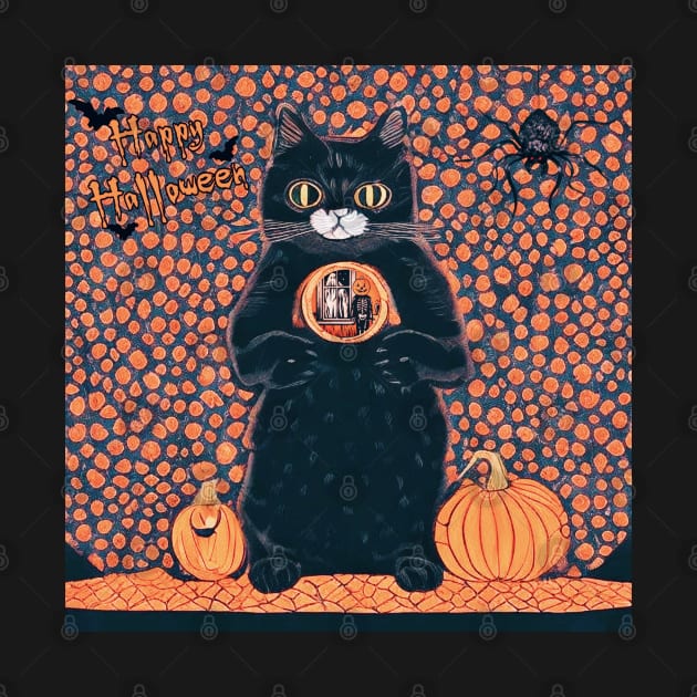 Happy Halloween by Black Cat Alley