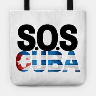 SOSCUBA || CUBAN FLAG Tote