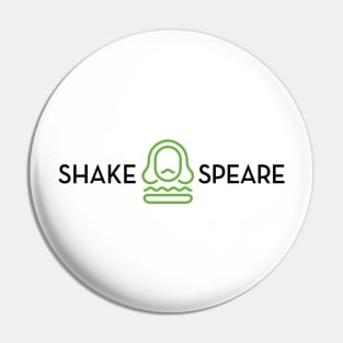 Shake Speare Pin