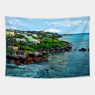 Bermuda - St. George Bermuda Shoreline Tapestry