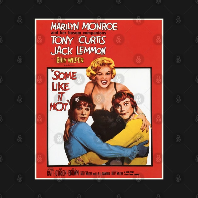 Some Like It Hot Movie Poster by Noir-N-More