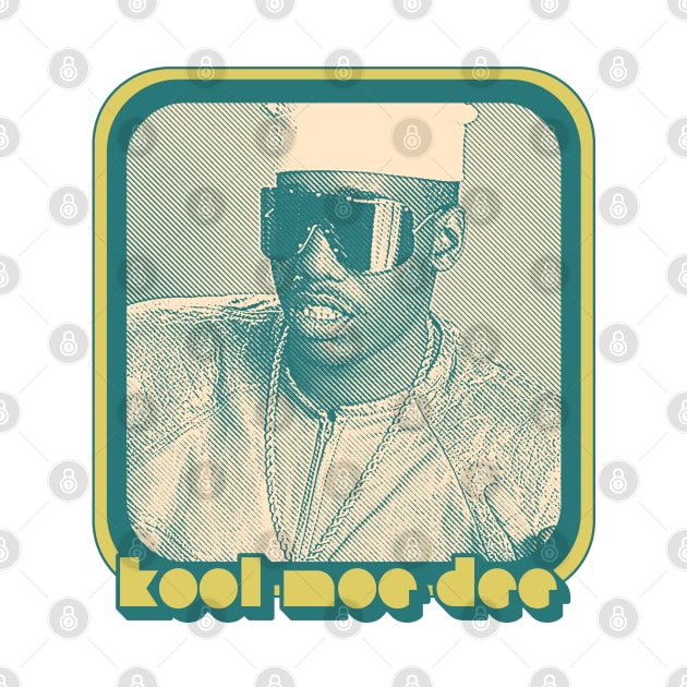 Kool Moe Dee //// Retro 80s Hip Hop Fan by DankFutura