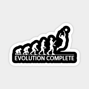 Evolution Complete Volleyball Funny Sports Magnet