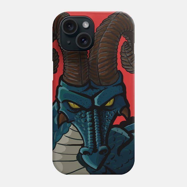 the green dragon Phone Case by Liking