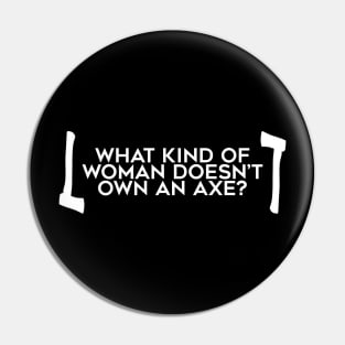 Rosa Diaz Axe Quote (White) Pin