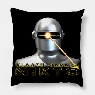 Klaatu Barada Pillow