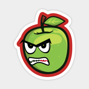 That's one Angry Apple Magnet