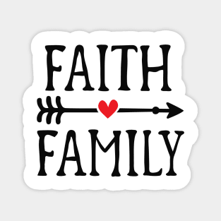 Faith Family Magnet