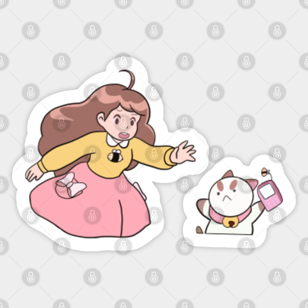 Bee and Puppycat - Bee And Puppycat - Sticker | TeePublic Bee and Puppycat - Bee And Puppycat - Sticker | TeePublic