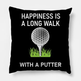 Golf Putter Quote Pillow