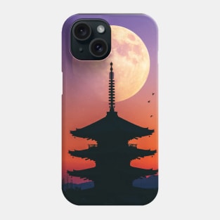 SUNSET IN KYOTO. Phone Case