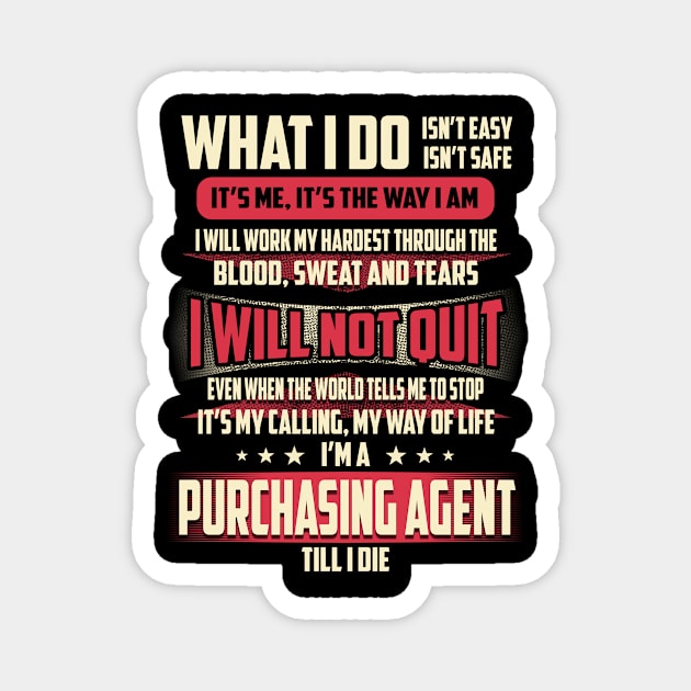 Purchasing Agent What i Do Magnet by Rento