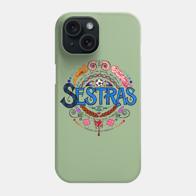 Sestras Phone Case by colleen.rose.art